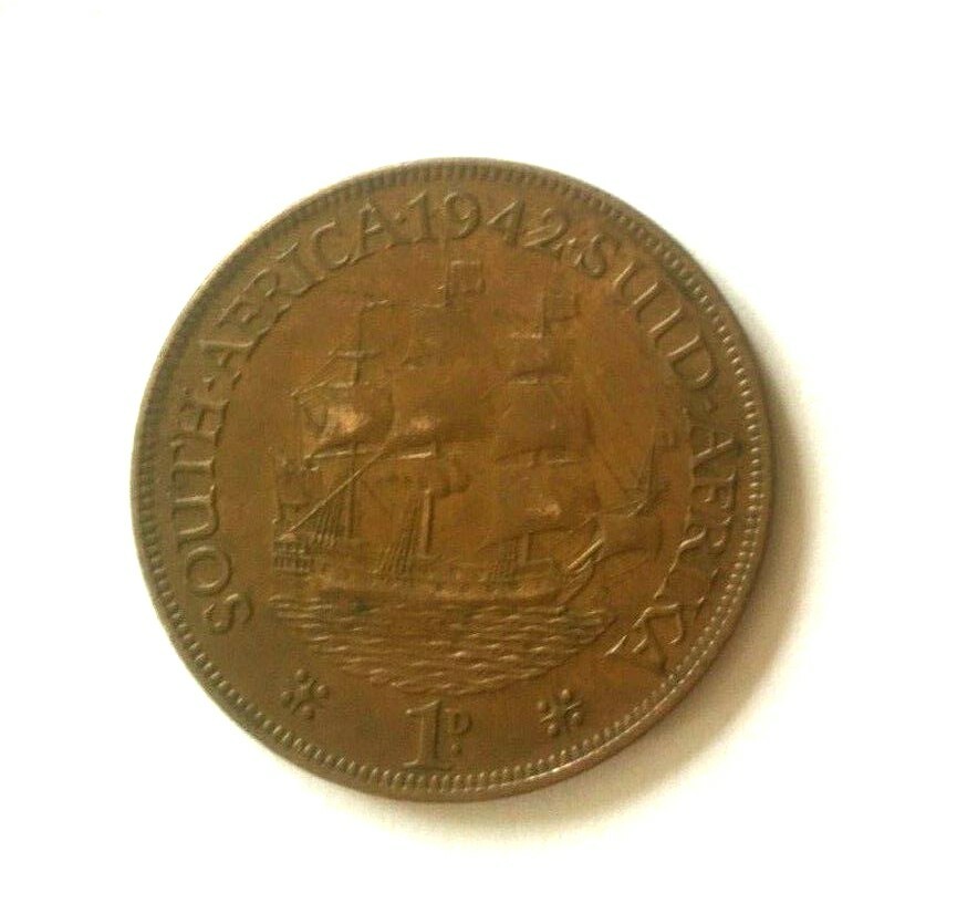GEORGE VI REX IMPERATOR COIN 1D SOUTH AFRICA 1942 | eBay UK