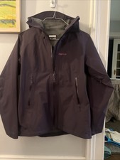 Marmot Large Ladies Rn 79448 Shell Rain Jacket Dark Eggplant Purple