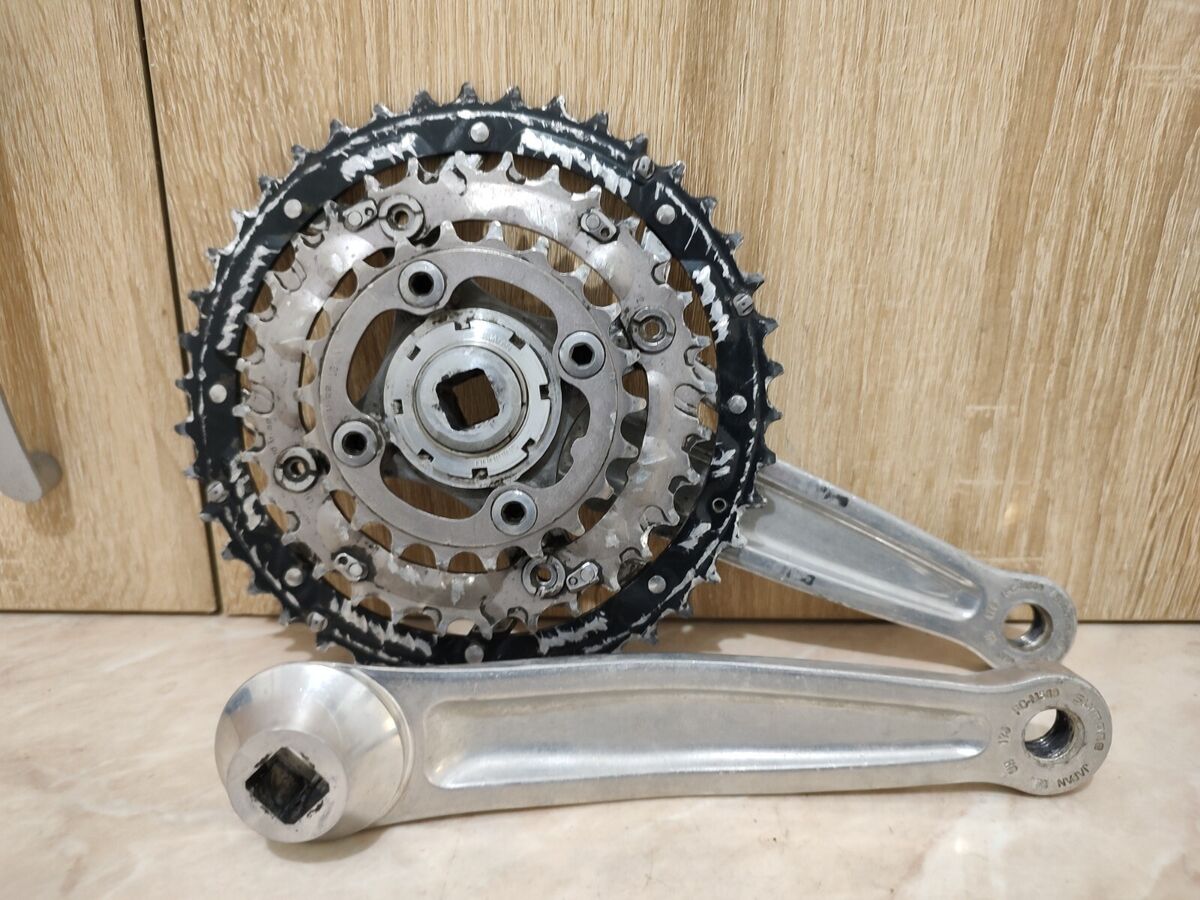 SHIMANO DEORE LX FC-M569 CRANKSET 175MM 42/32/22T | eBay SHIMANO DEORE LX FC-M569 CRANKSET 175MM 42/32/22T | eBay