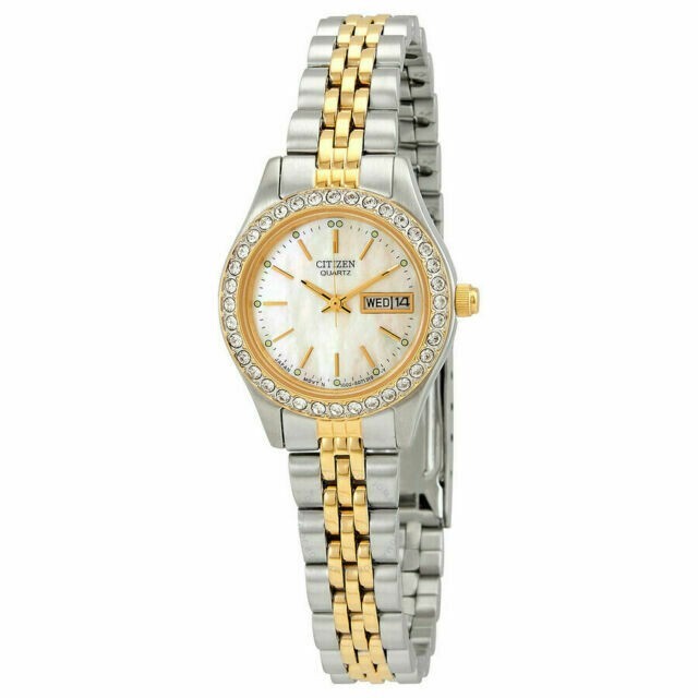Citizen Women's Quartz Classic Day / Date Gemmed Quartz Watch 26