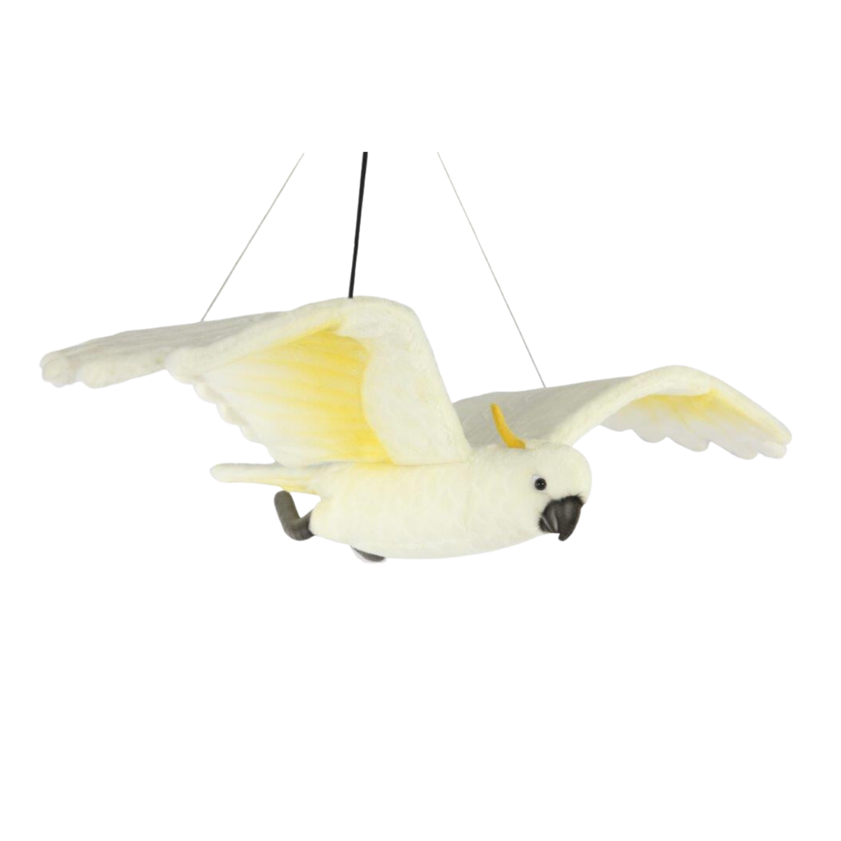 Hansa Flying Cockatoo Realistic Animal Stuffed Plush Toy