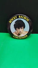 4" Rocky Balboa The Contender Movie Prop Give Away Pinback Button  VGC