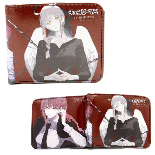 Chainsaw Man - Power 4.5" Bi-Fold Wallet NEW Chenso Man Credit Card Billfold