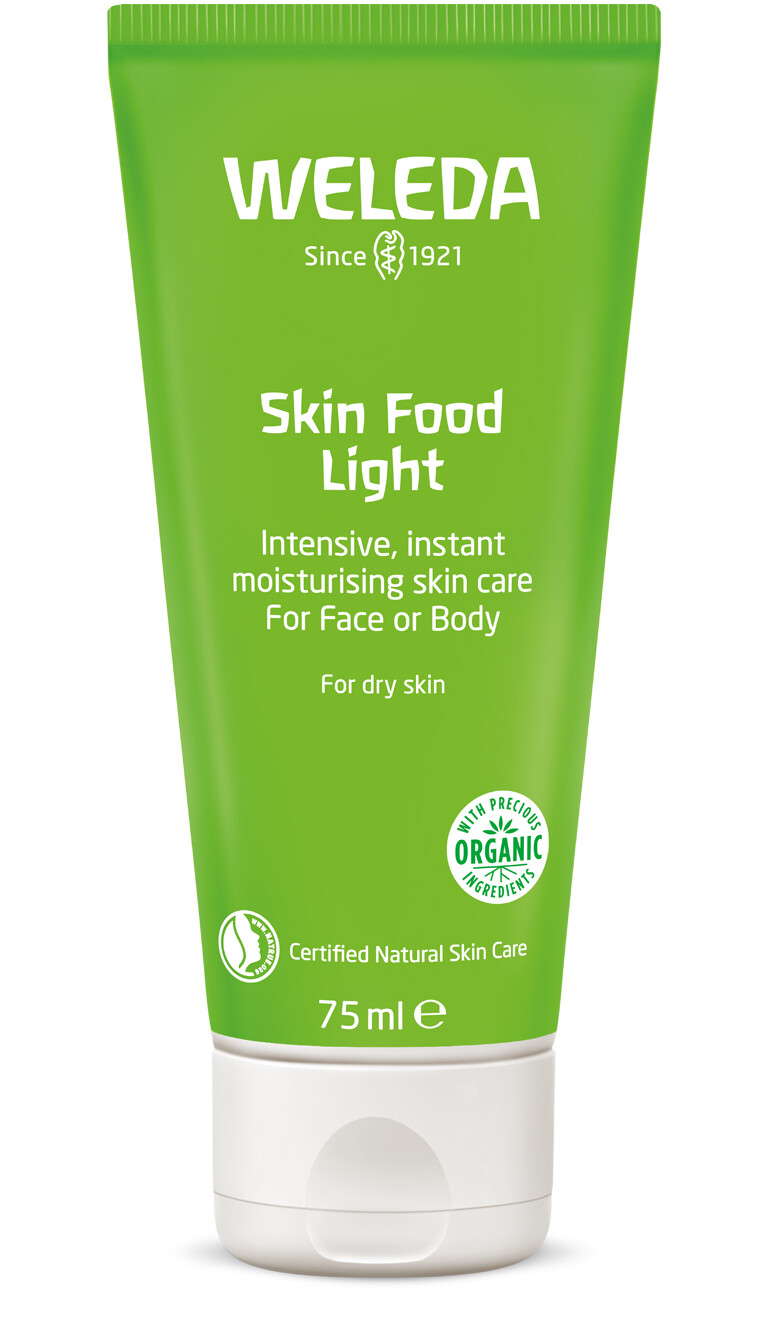 Weleda Skin Food Light 75ml intensive instant natural moisturising for