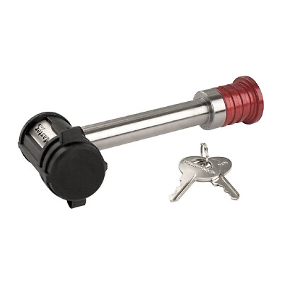 Master Lock Receiver Lock, Stainless Steel Barbell Receiver Lock