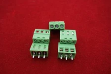 10PCS PCB Terminal Block 3 Poles 16A Pitch 5.08mm 22-14 AWG(1.5mm) Screw Type