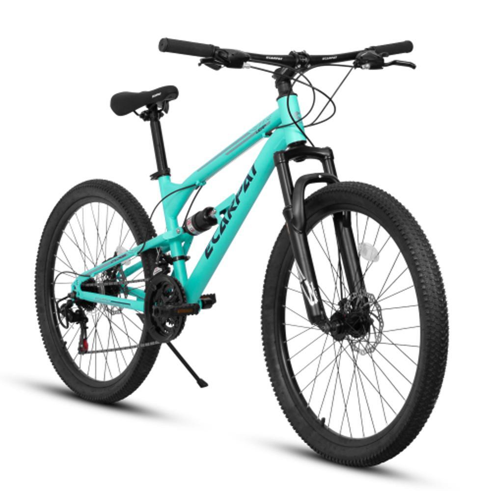 26 Inch Steel Mountain Bike with Shock Fork 21-Speed Unisex Design