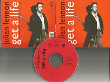 JULIAN LENNON Get a life w/ 2 MIXES & UNRELEASED ROLLING STONES trk CD Single