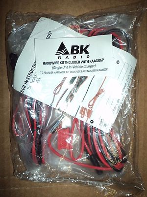 NEW -  Bendix King KAA0602P Hardwire Kit for - KAA0355P KNG P Vehicle  Charger 