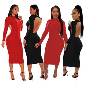 vestido sexy decotado