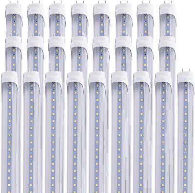 24 Pack 16W 3FT LED Tube Light Bulbs T8 Ceiling Lamp G13 Bi-Pin 2000LM 6500K