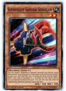 Superheavy Samurai Soulclaw - DOCS-EN008 - Common - 1st Edition x3 - Near Mint