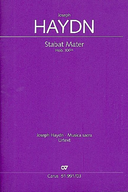 Thumbnail - Stabat Mater (klavierauszug) Joseph Haydn