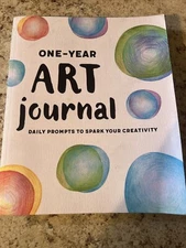 One-Year Art Journal: Daily Prompts to Spark Your Creativity by Rockridge Press