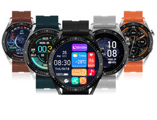 OROLOGIO UOMO SMARTWATCH CON NFC ASSISTENZA VOCALE  COMPATIBILE ANDROID IPHONE