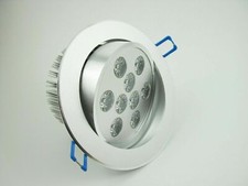 1 pc 9W Recessed LED Ceiling Downlight / Spotlight Lamp Driver Cool White