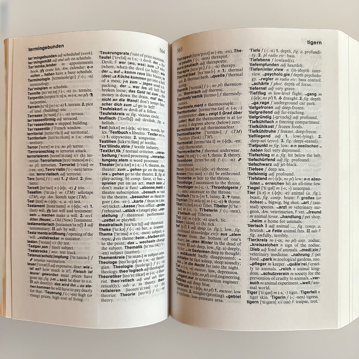 Langenscheidt's Standard German Dictionary: German-English English