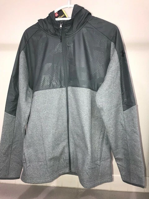 Under Armour Menu0026#039;s ColdGear Infrared Full Zip Hoodie Jacket  1345316-012 Large | eBay