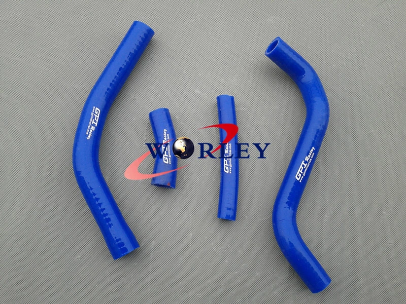 Manguera de radiador de silicona para Yamaha YZ250F YZF250 YZ 250F 2014 2015 2016 Foto 3 de 4