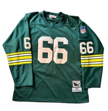 Mitchell & Ness Ray Nitschke #66 Packers 1969 Throwback Jersey XXL NFL 50