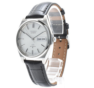 Montre Seiko Lord Matic Automatique Vintage Années 70 - Réf. 5606-5040 - Cadran Gris Acier