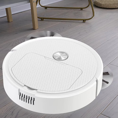 3-in-1 Wireless Robot Vacuum 1200mAh Auto Sweeper Low Noise Slim