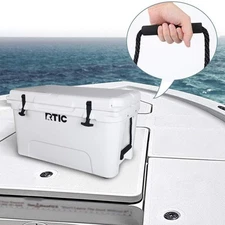 2x Handle Replacement Sponge Handle for Outdoor Ice Chests Accessories Black