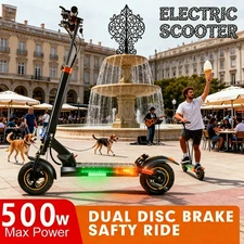 70 - mile Adult E - Scooter: 28 mph, Dual Susp - Smooth Sailing on Any Surface