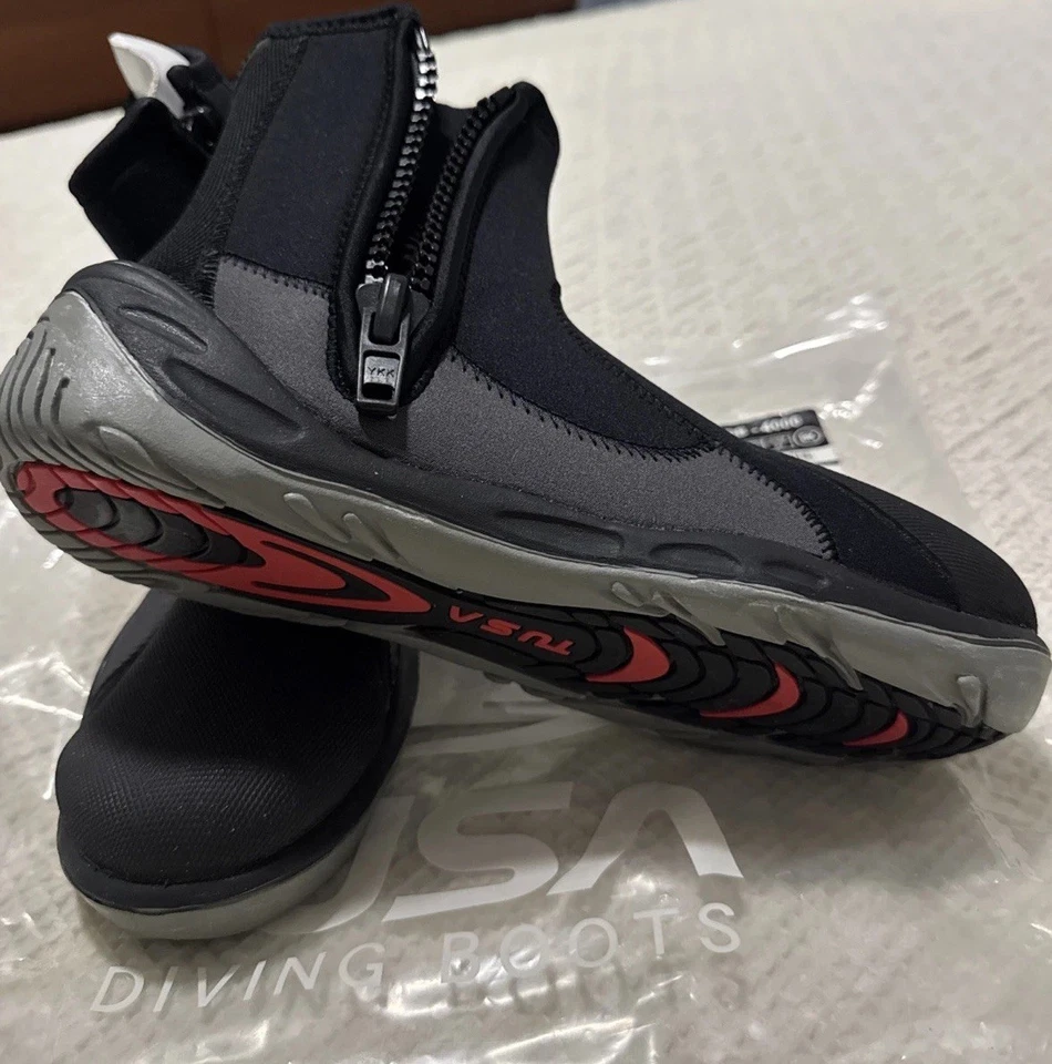 Botas de buceo de neopreno Tusa Imprex para hombre talla 9. Negro Foto 3 de 4