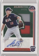 2022 Panini USA Baseball Stars & Stripes Prime 12/25 Justin Campbell Auto uk2