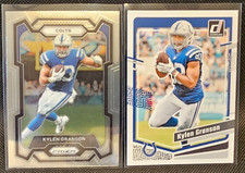 Kylen Granson Indianapolis Colts lot of 2 2023 Panini Cards
