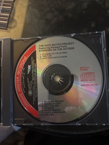 The Kazu Matsui Project: Standing On The Outside CD! Original Master ROBBEN FORD - Imagen 3 de 4