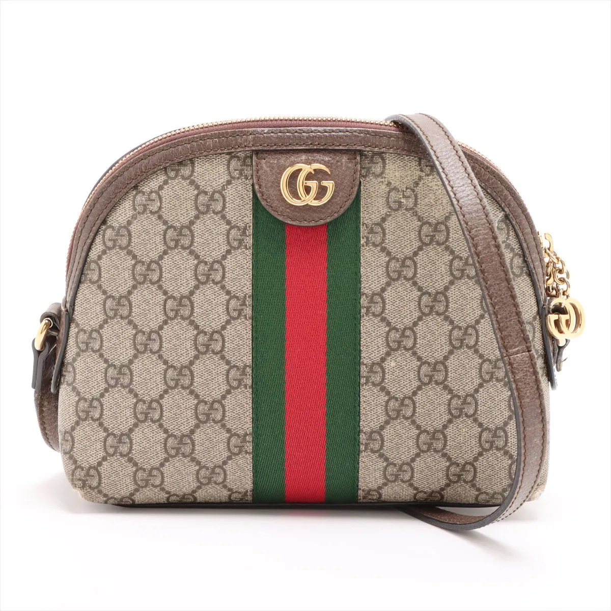 Gucci GG Supreme Ophidia Shoulder bag Brown - #6966 - Pre-owned