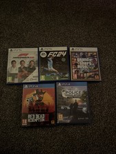 5 X Assorted Mixed PS4 PlayStation Games and PS5 games Bundle