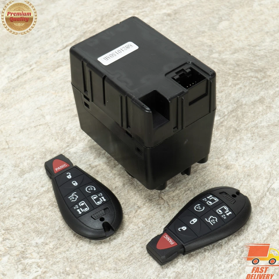 Wireless Ignition Node w/ Key For 2009-2015 Dodge Ram 1500 2500 3500 WIN Module - Image 3 of 4