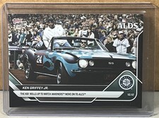 2025 TOPPS NOW #850 KEN GRIFFEY JR. SEATTLE MARINERS Black Foil Parallel 10/10