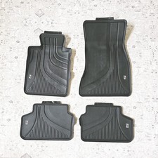 2018-2023 Bmw 5 Series All-weather Floor Mat Set Oem Free Shipping 4pc Set Black