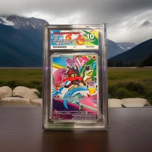 Litten 044 Me: Mega Evolution Promo Holo Ace 10