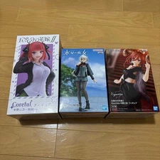 The Quintessential Quintuplets Nino Ichika Miyo Figure Set Renewal Banpresto