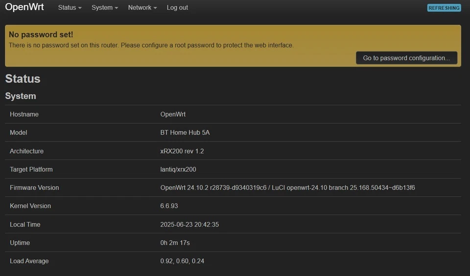 OpenWRT Plusnet Hub One Router - Bild 3 von 3