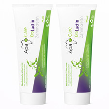 2 x ApaCare OraLactin Medicinal Toothpaste with Probiotic effect 75ml