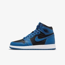 Air Jordan 1 Retro High OG 'Dark Marina Blue / Black' 2022  GS Sneakers
