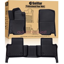 Floor Mats Liner For 2017-2019 Mercedes-benz Gls Class Front-rear All Weather 3d Floor Mats Liner For 2017-2019 Mercedes-benz Gls Class Front-rear All Weather 3d