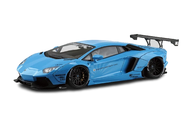 Aoshima 05989 LB Works Lamborghini Aventador Kit Montaggio 1/24 - Immagine 2 di 4