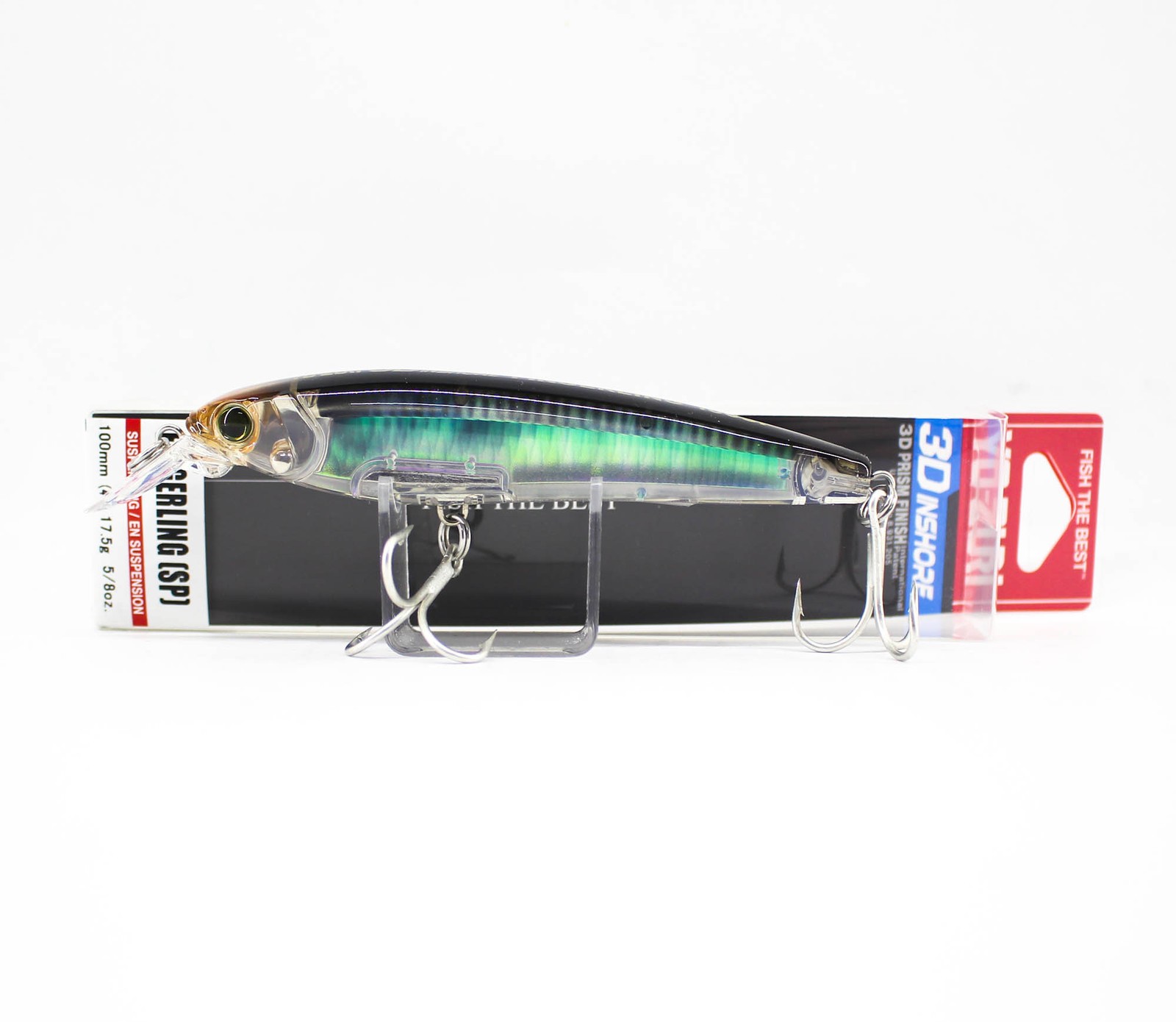 Yo Zuri Duel 3D Inshore Fingerling 100SP Suspend Lure R1410-RMT (9884)