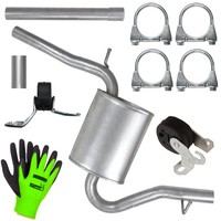 Auspuff Mitteltopf MittelschaldäMpfer FüR Audi A4 B7 2.0 (2004-2008)