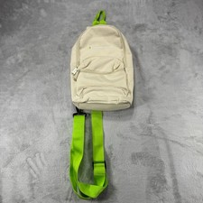 Champion Sling Backpack Crossbody Bag Mini Beige Khaki Lime Green Strap Ripstop