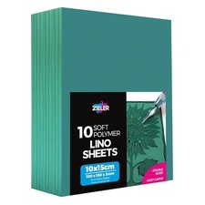 Lino Sheets Lino Printing Block Sheets by  Double Sided Easy Carve Soft Lino