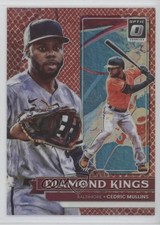 2022 Donruss Optic Diamond Kings Red Dragon Prizm 36/99 Cedric Mullins #5 17zr