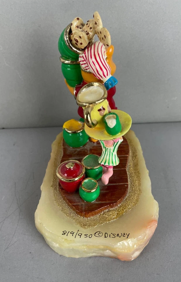 2003 Limited Ed Ron Lee Signed Disney Winnie the Pooh and Piglet Figurine Statue - Image 3 of 4